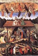 Sandro Botticelli Mystic Nativity oil painting artist